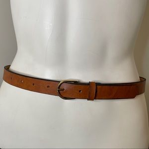 Simple Leather belt, 1” wide
